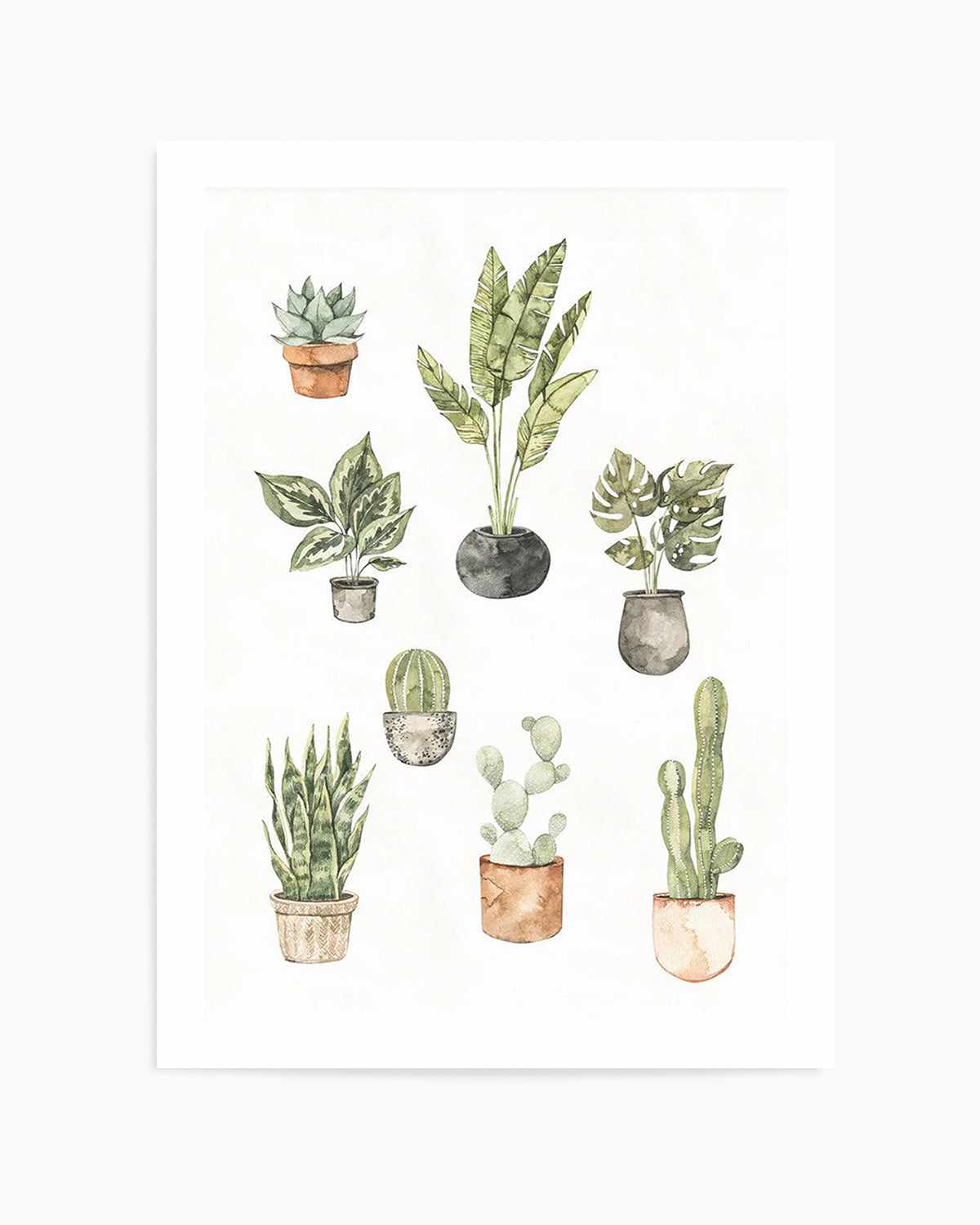 Green Friends Art Print