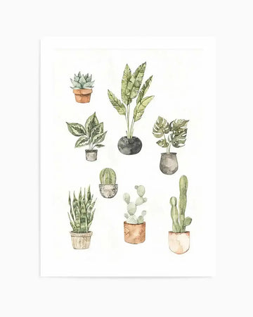 Green Friends Art Print from Olive et Oriel where you can shop wallpaper and artworks online