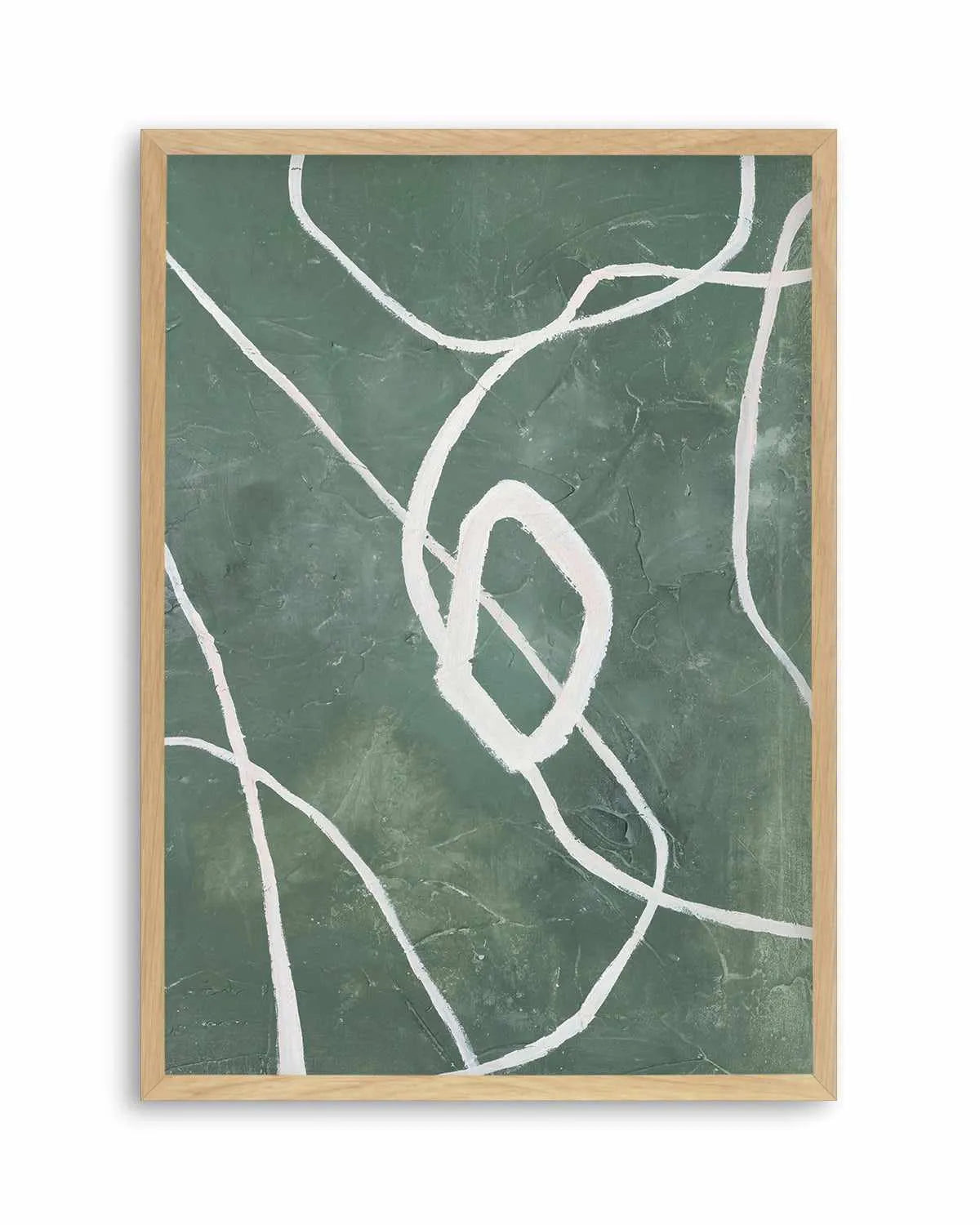 Green Grafica by Design Fabrikken Art Print from Olive et Oriel where you can shop wallpaper and artworks online