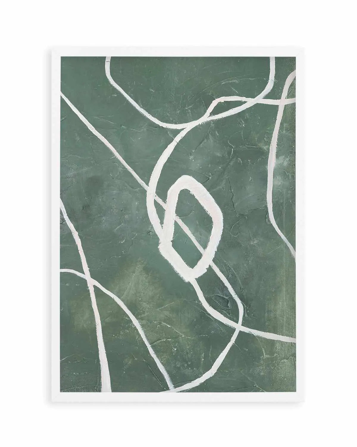 Green Grafica by Design Fabrikken Art Print from Olive et Oriel where you can shop wallpaper and artworks online