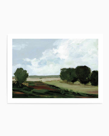 Green Grove | Art Print from Olive et Oriel where you can shop wallpaper and artworks online