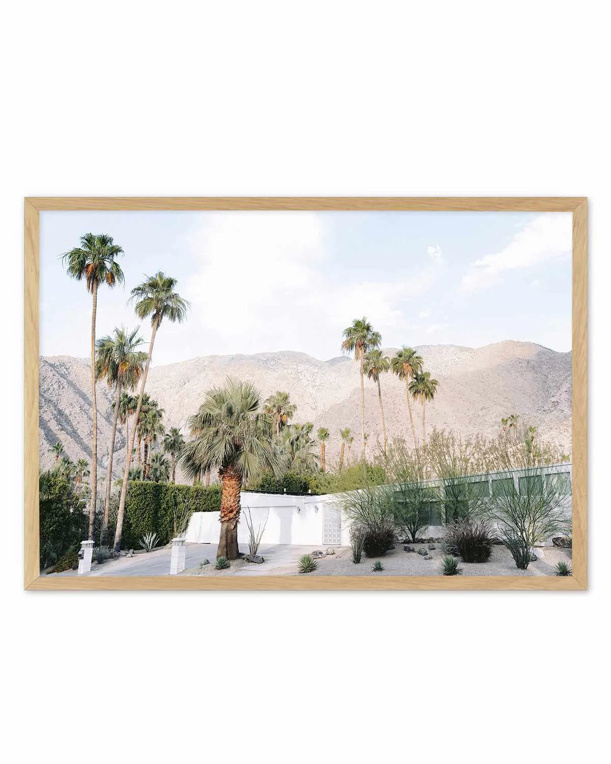 Green House Palm Springs Art Print from Olive et Oriel where you can shop wallpaper and artworks online
