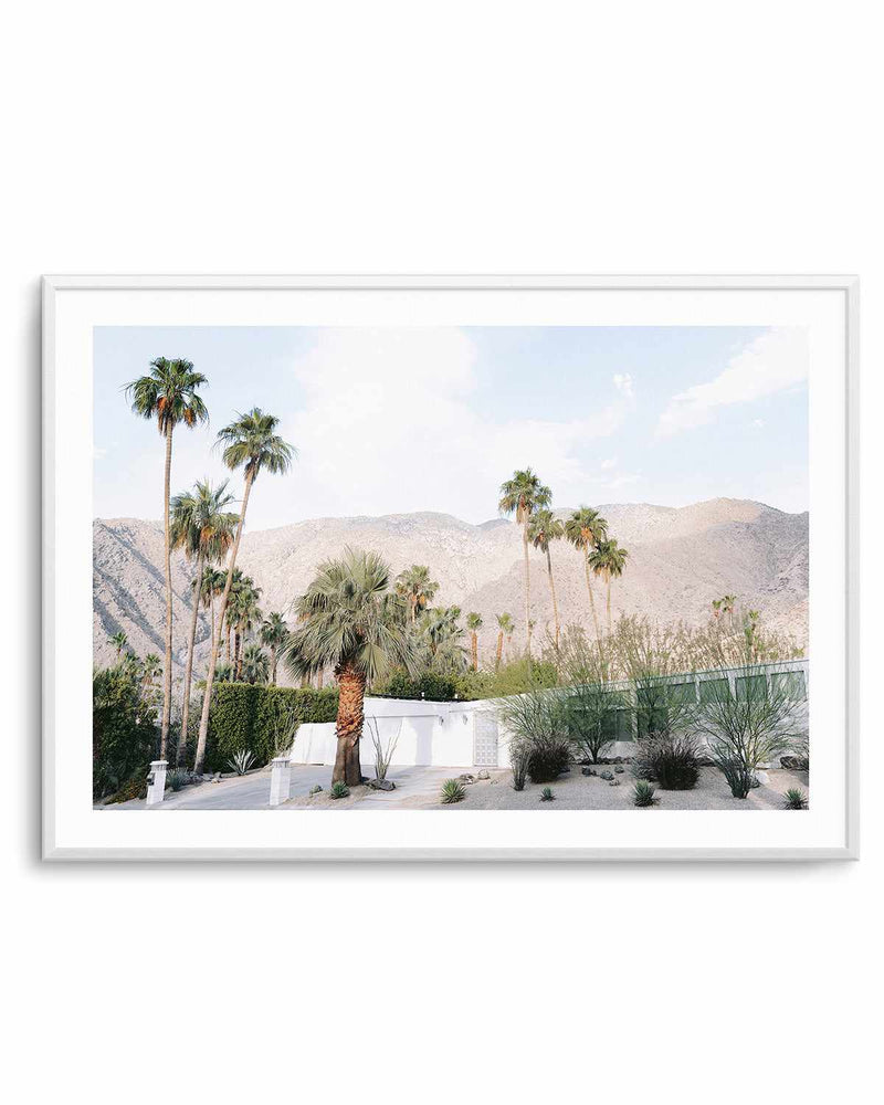 Green House Palm Springs Art Print