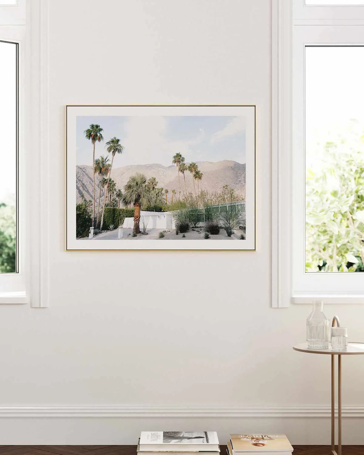 Green House Palm Springs Art Print from Olive et Oriel where you can shop wallpaper and artworks online