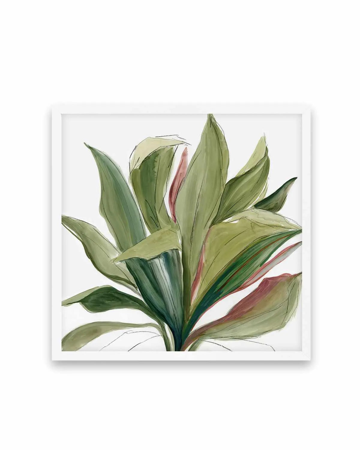 Green House Plant I Art Print from Olive et Oriel where you can shop wallpaper and artworks online