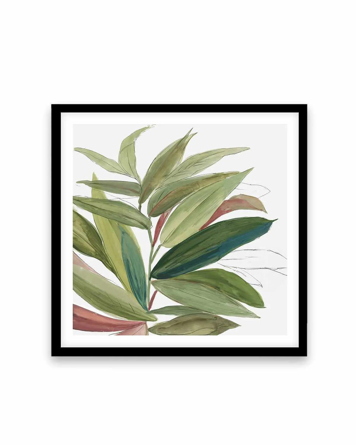 Green House Plant II Art Print from Olive et Oriel where you can shop wallpaper and artworks online
