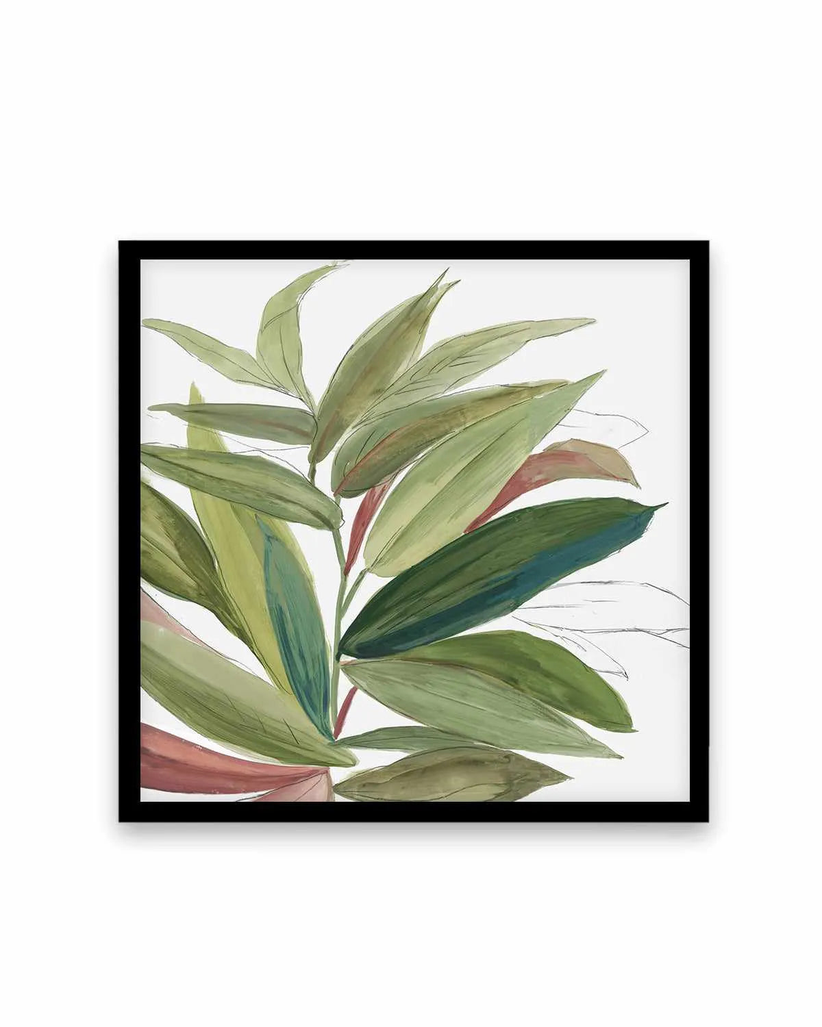 Green House Plant II Art Print from Olive et Oriel where you can shop wallpaper and artworks online