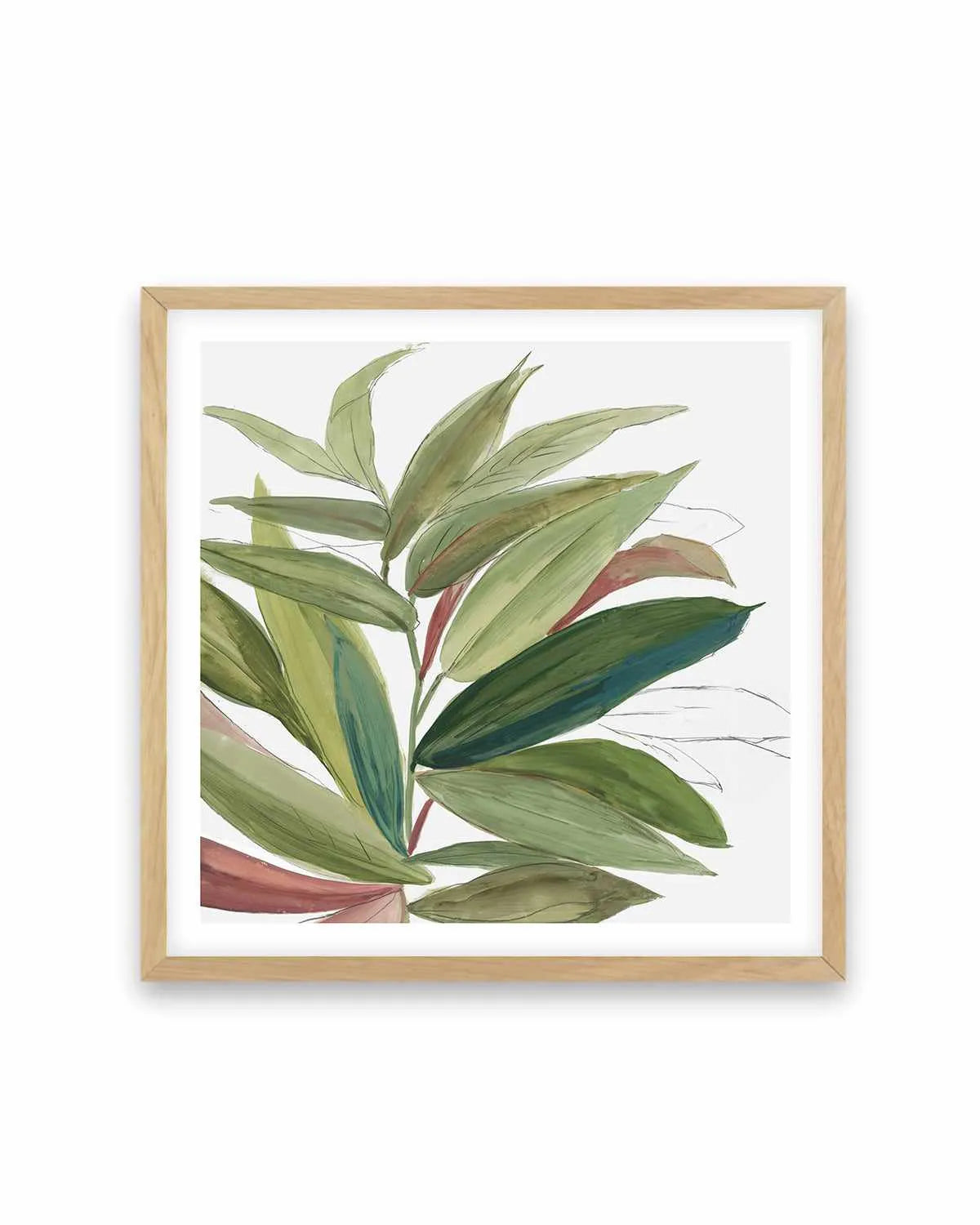 Green House Plant II Art Print from Olive et Oriel where you can shop wallpaper and artworks online
