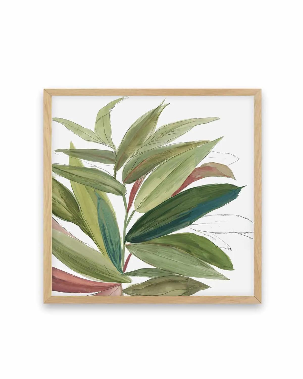 Green House Plant II Art Print from Olive et Oriel where you can shop wallpaper and artworks online