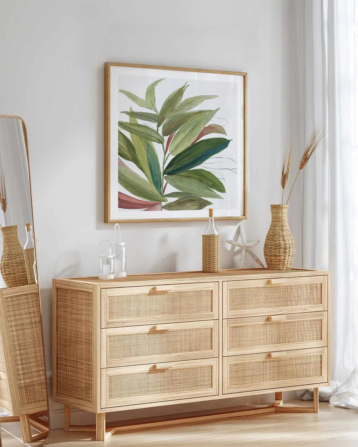 Green House Plant II Art Print from Olive et Oriel where you can shop wallpaper and artworks online