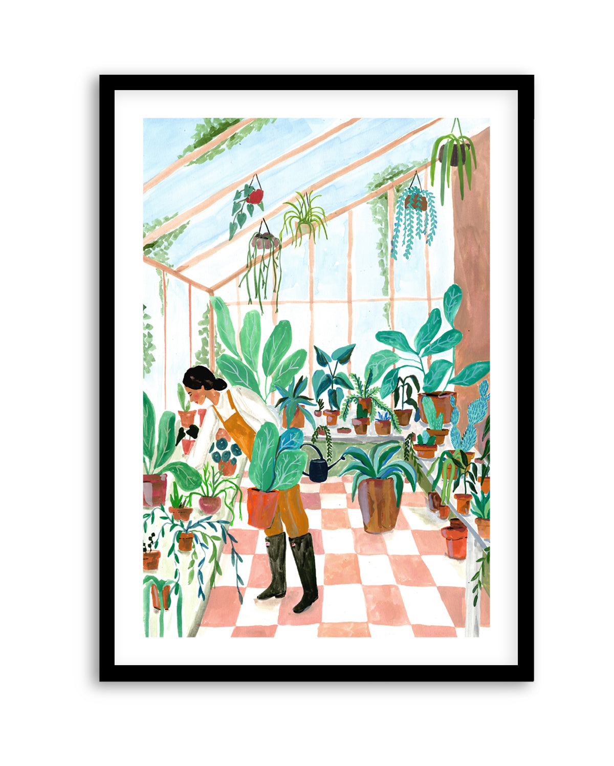 Green House by Laura Page | Art Print
