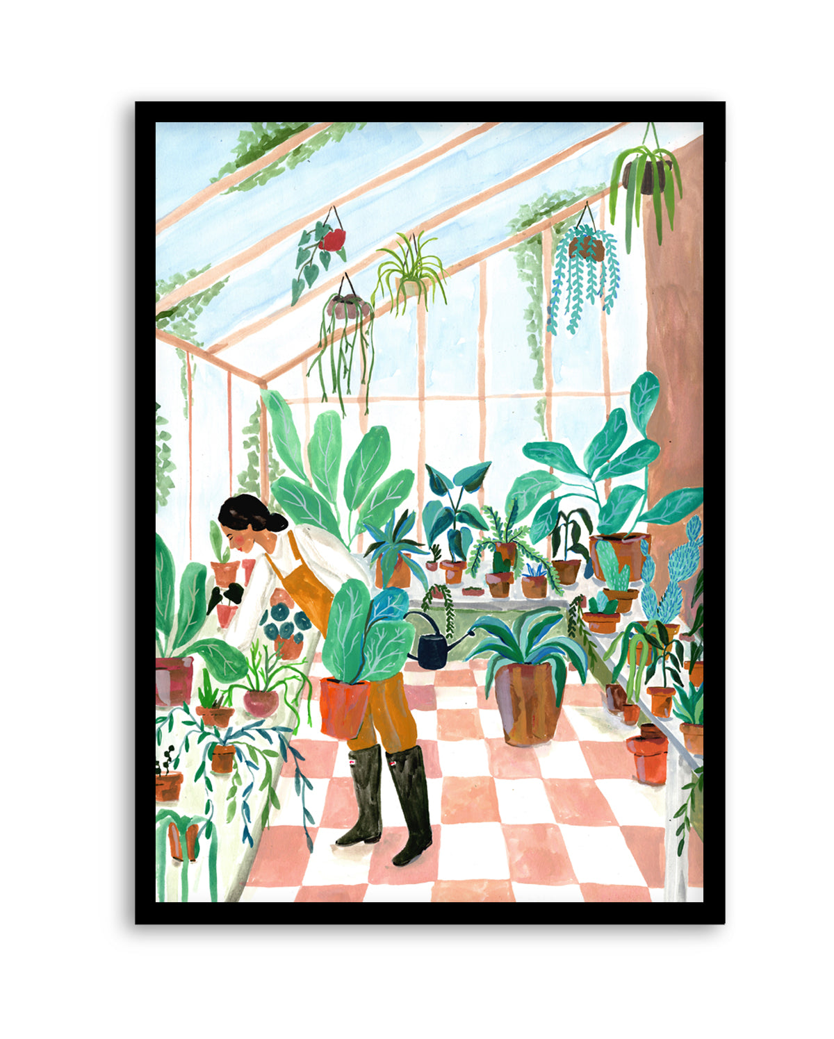 Green House by Laura Page | Art Print