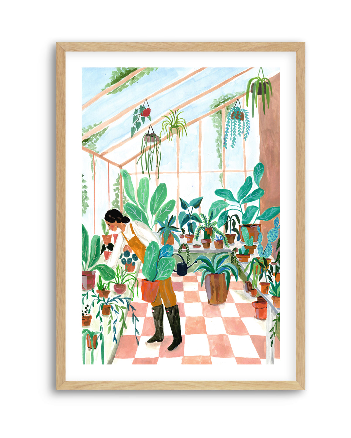 Green House by Laura Page | Art Print