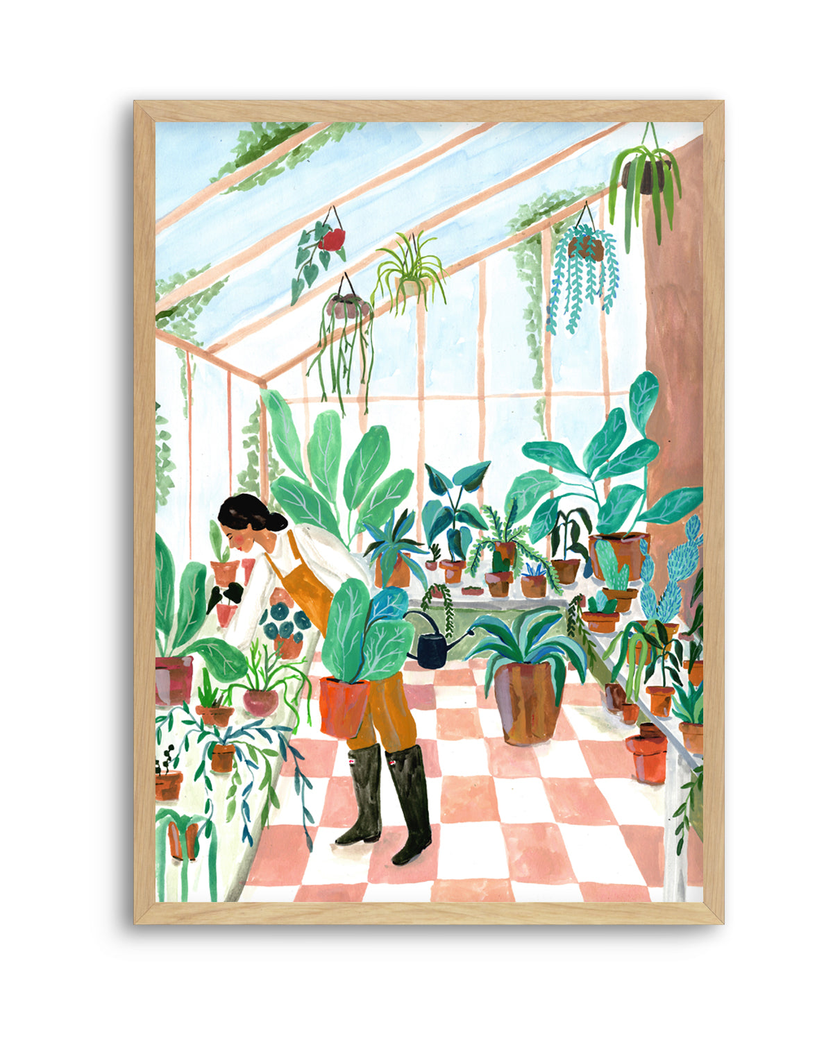 Green House by Laura Page | Art Print