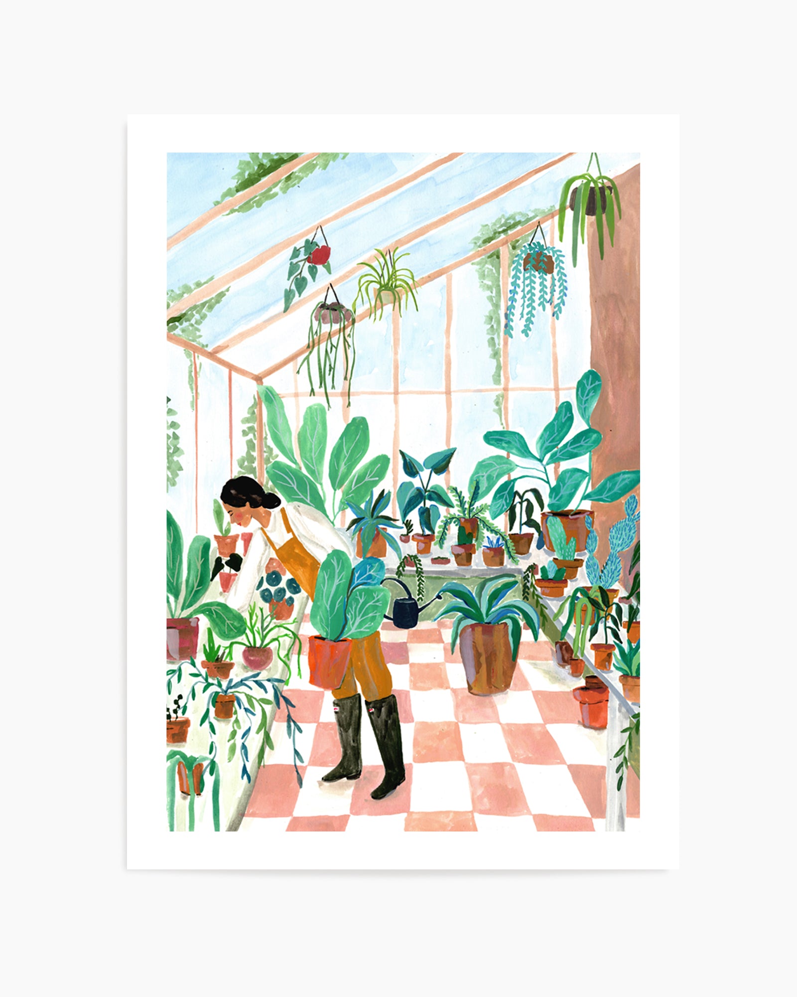Green House by Laura Page | Art Print