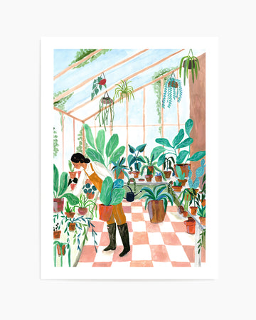 Green House by Laura Page | Art Print
