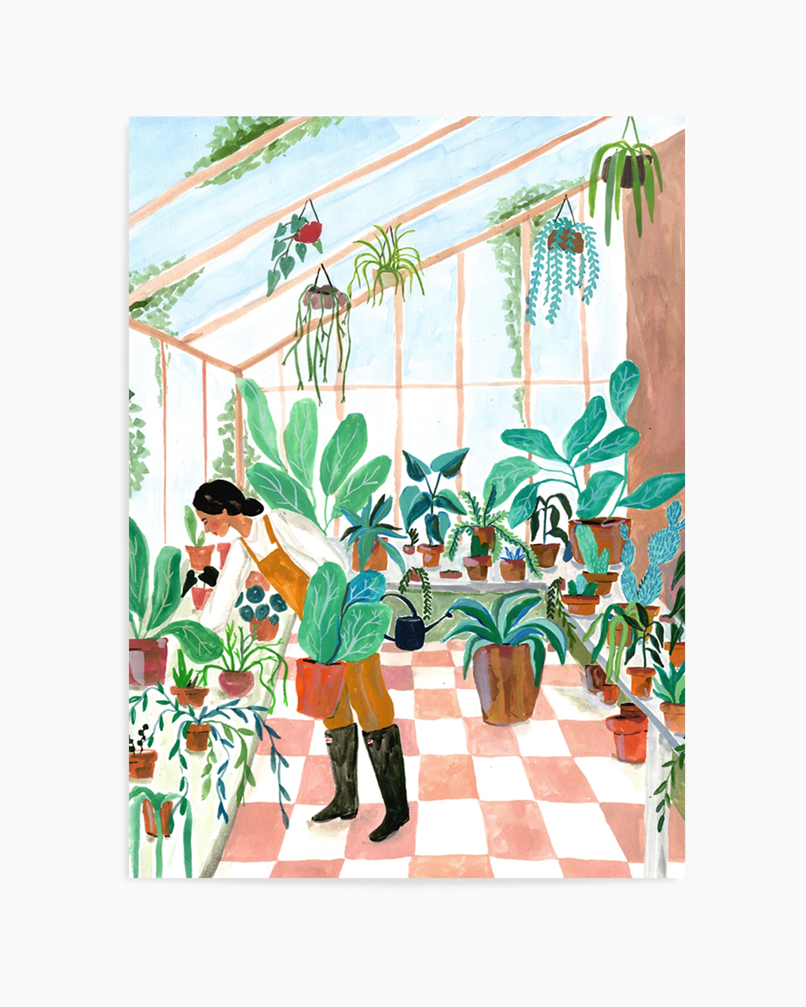 Green House by Laura Page | Art Print