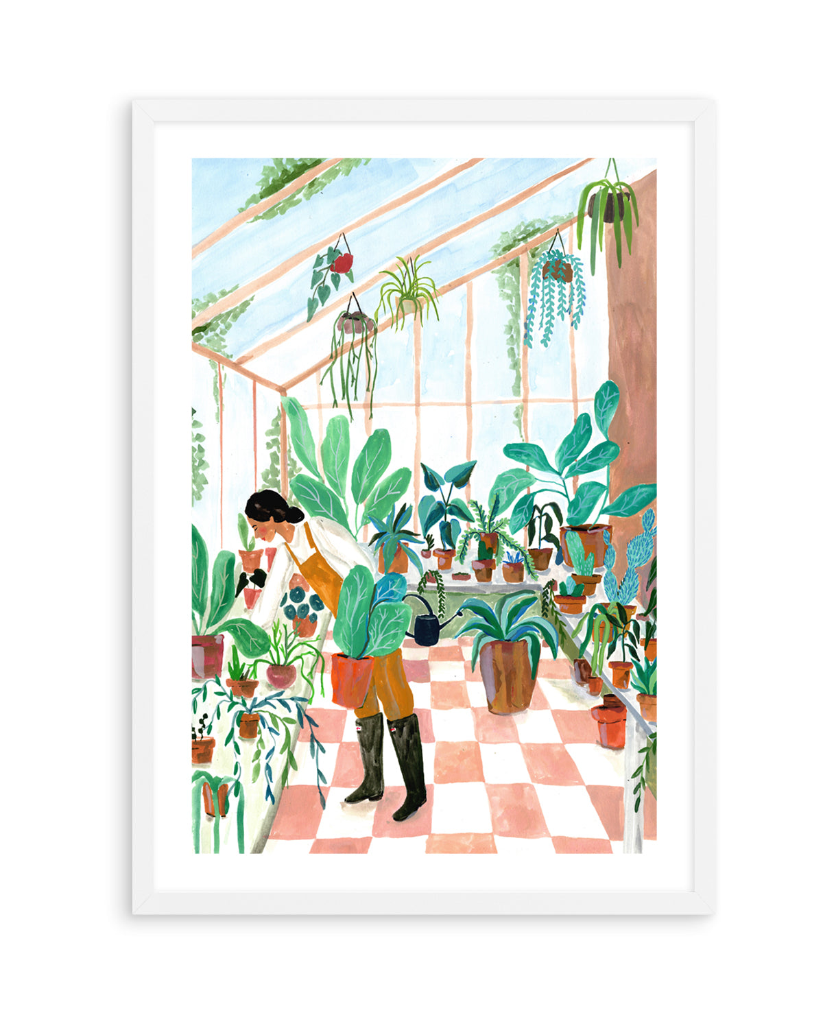 Green House by Laura Page | Art Print