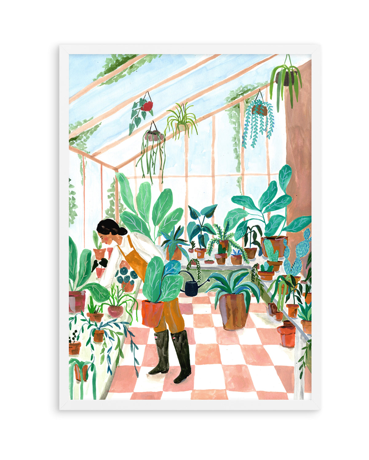 Green House by Laura Page | Art Print