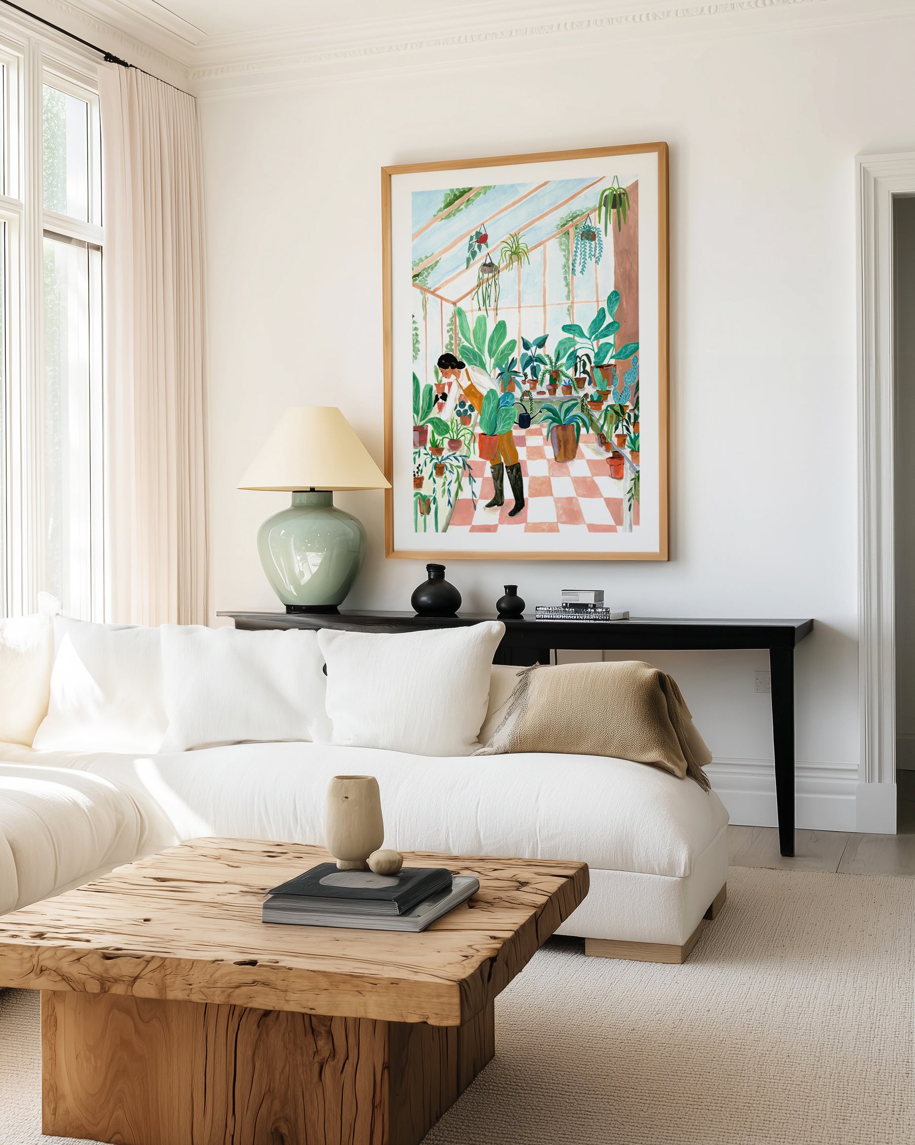 Green House by Laura Page | Art Print