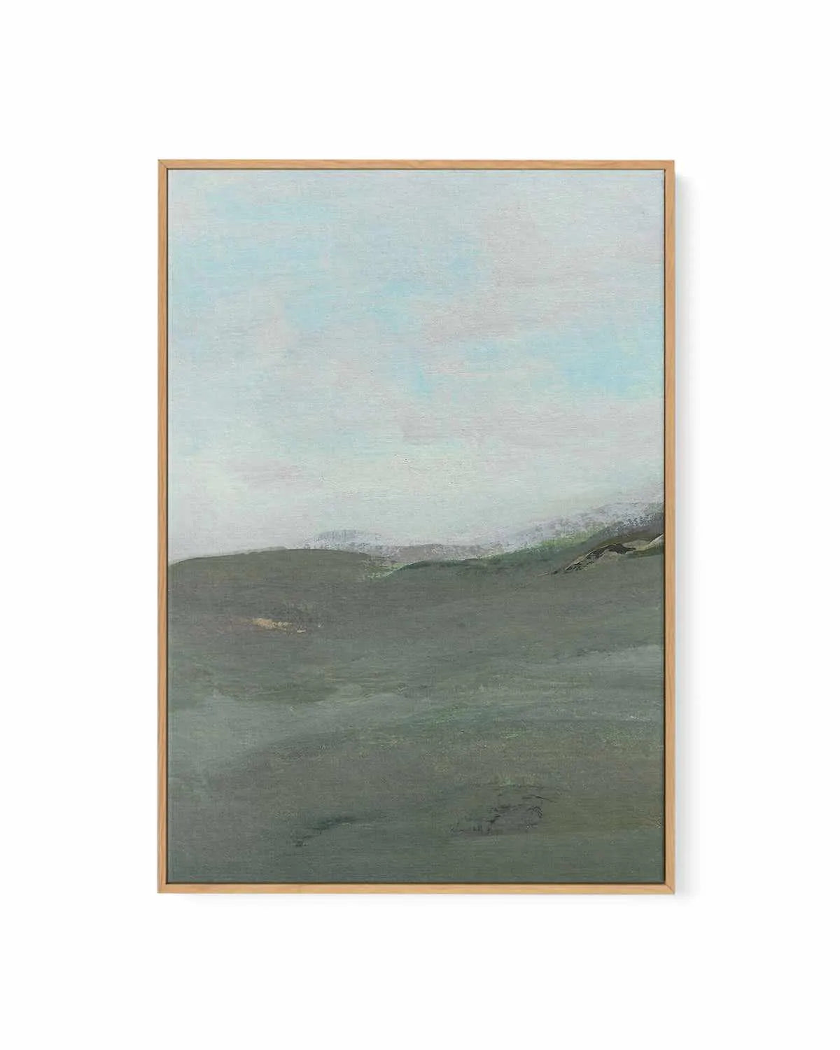 Green Landscape by Josephine Wianto | Framed Canvas Art Print from Olive et Oriel where you can shop wallpaper and artworks online