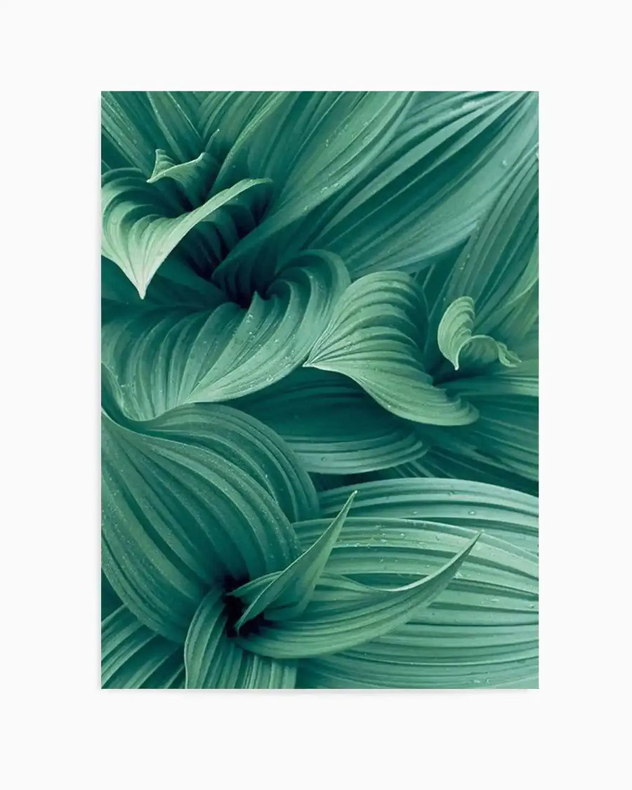 Green Leaves I Art Print from Olive et Oriel where you can shop wallpaper and artworks online