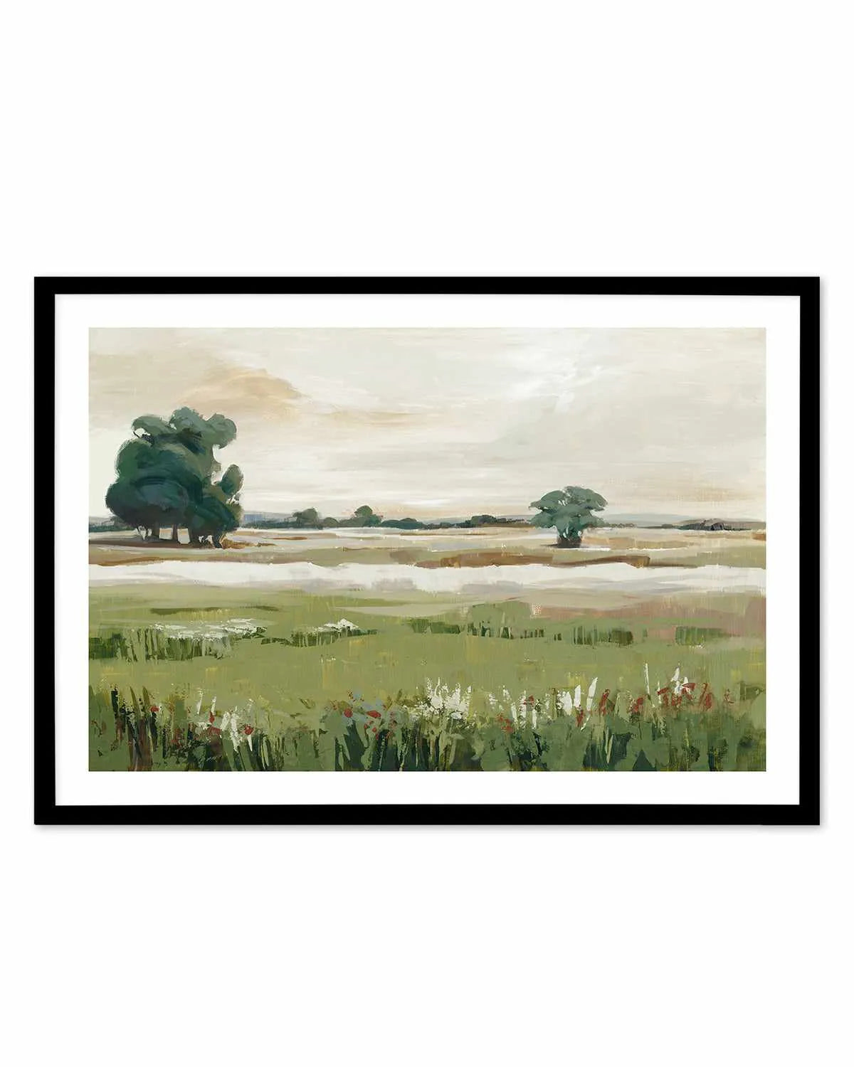Green Meadow Foresttif Art Print from Olive et Oriel where you can shop wallpaper and artworks online