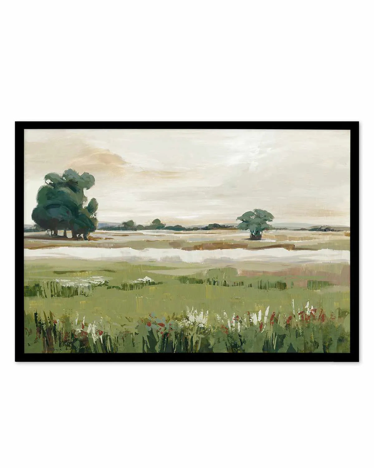 Green Meadow Foresttif Art Print from Olive et Oriel where you can shop wallpaper and artworks online