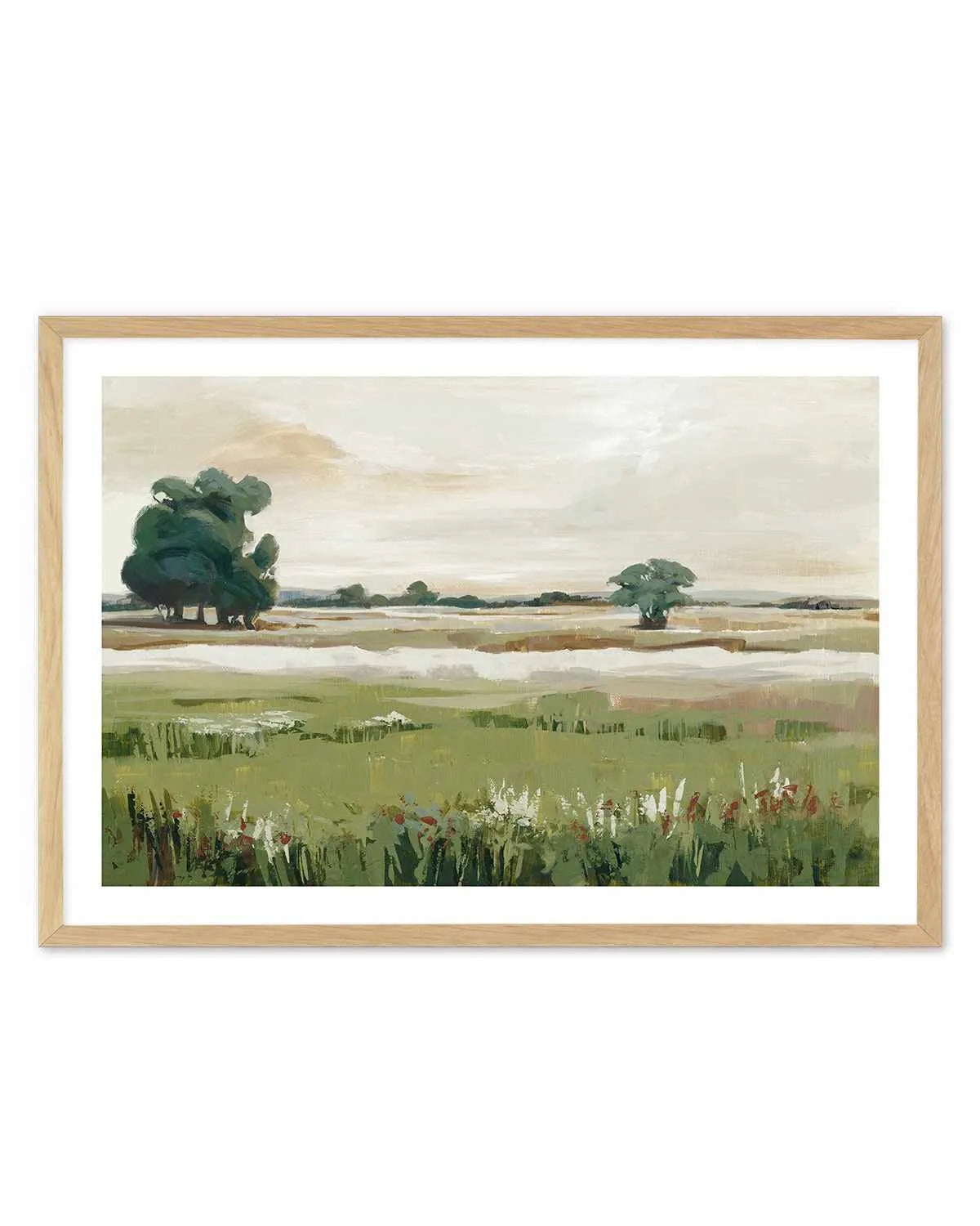 Green Meadow Foresttif Art Print from Olive et Oriel where you can shop wallpaper and artworks online