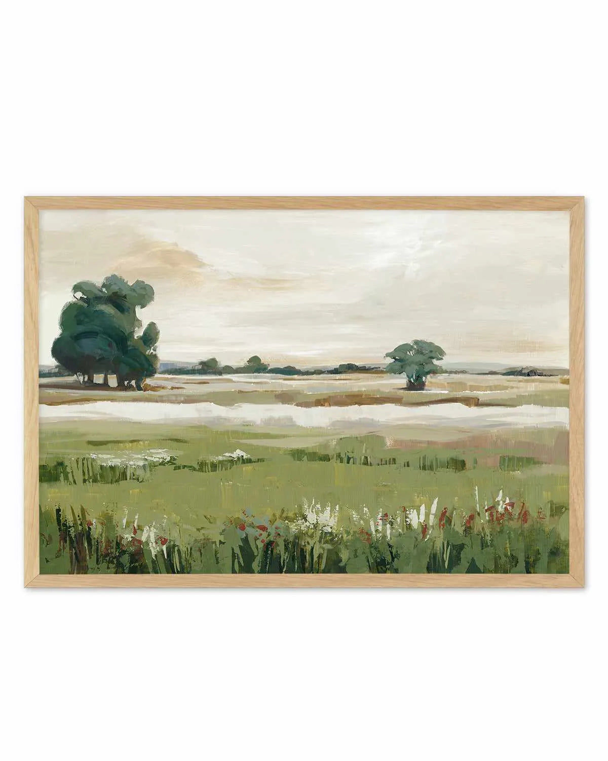 Green Meadow Foresttif Art Print from Olive et Oriel where you can shop wallpaper and artworks online