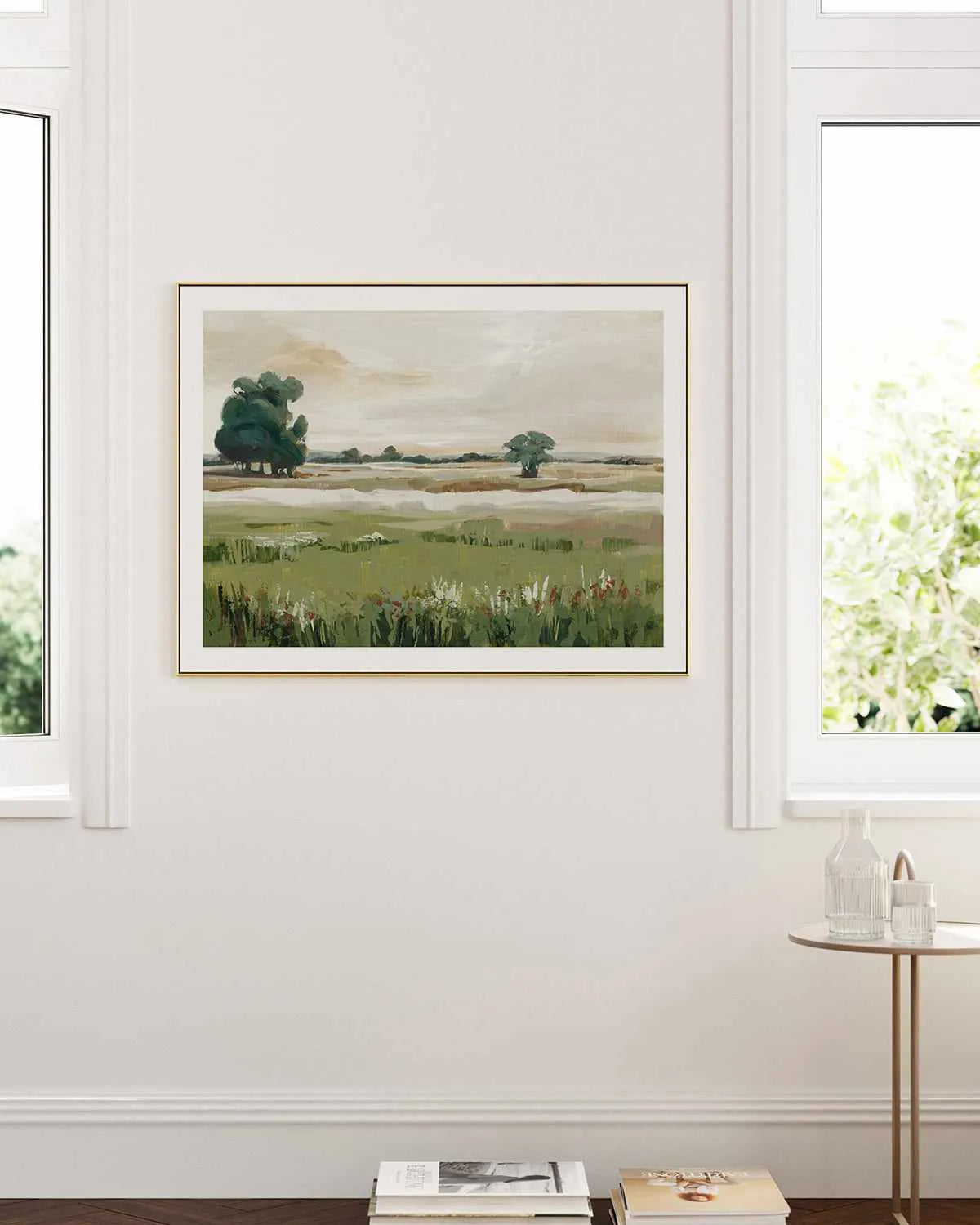 Green Meadow Foresttif Art Print from Olive et Oriel where you can shop wallpaper and artworks online