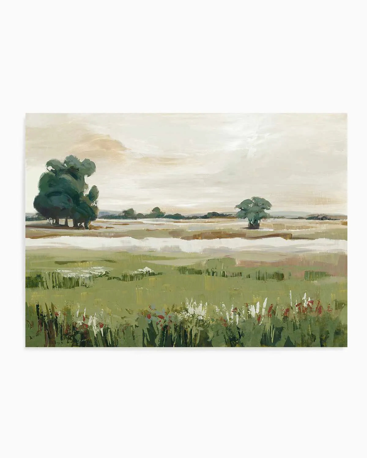 Green Meadow Foresttif Art Print from Olive et Oriel where you can shop wallpaper and artworks online