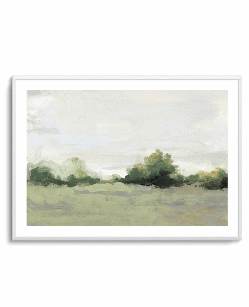 Green Meadown By Shina Choi | Art Print from Olive et Oriel where you can shop wallpaper and artworks online