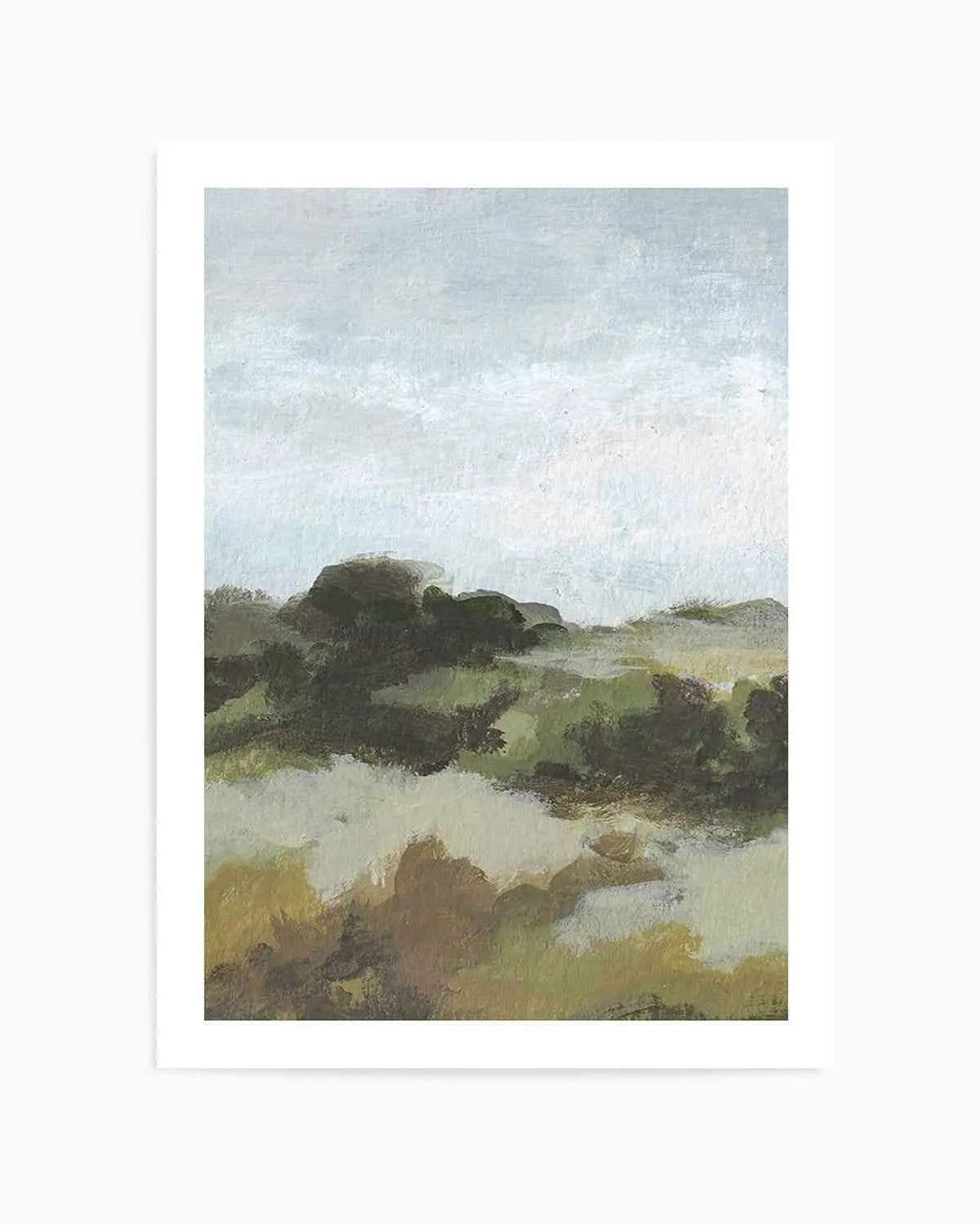 Green Mounds by Josephine Wianto Art Print from Olive et Oriel where you can shop wallpaper and artworks online