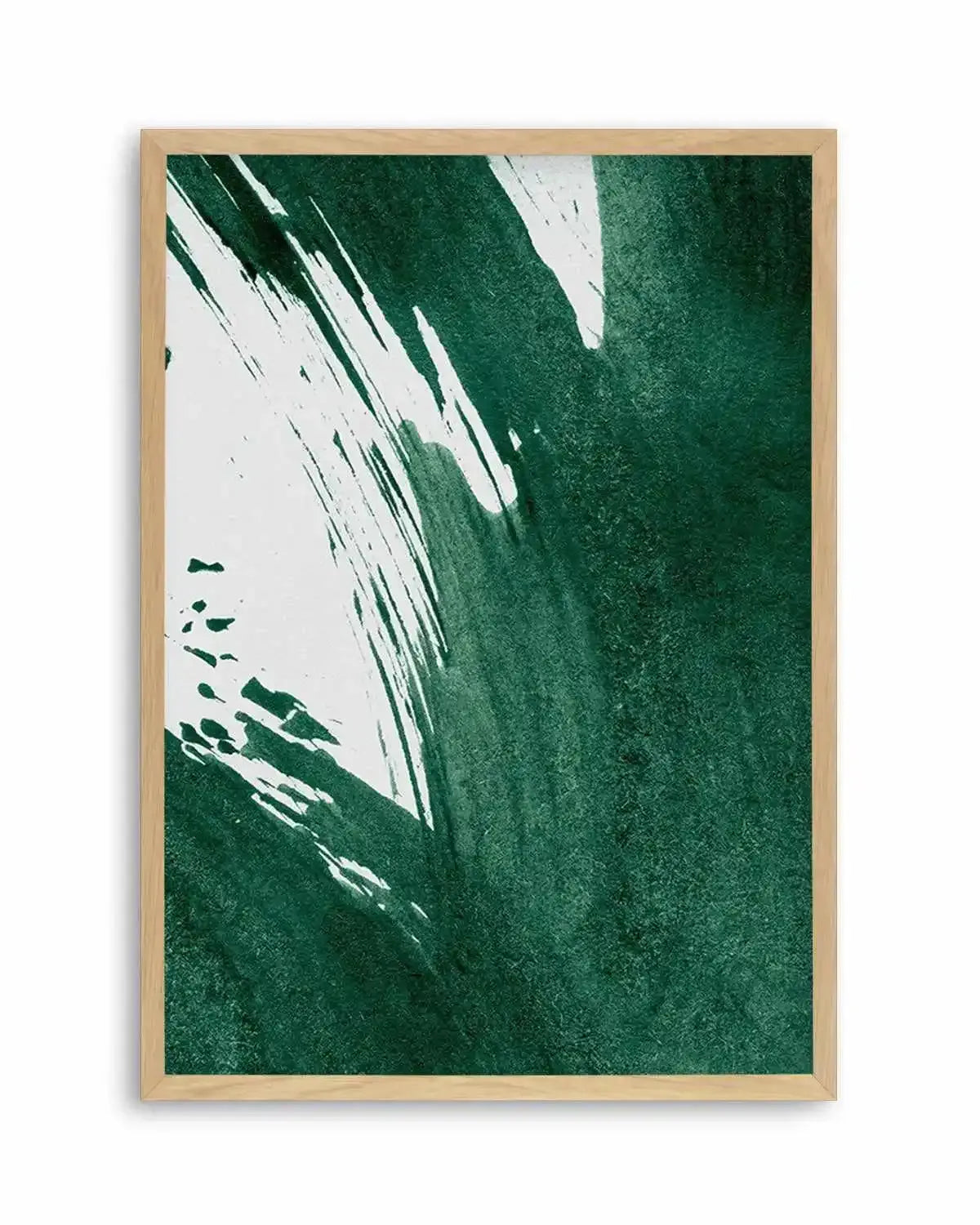 Green Paint Splash I Art Print from Olive et Oriel where you can shop wallpaper and artworks online