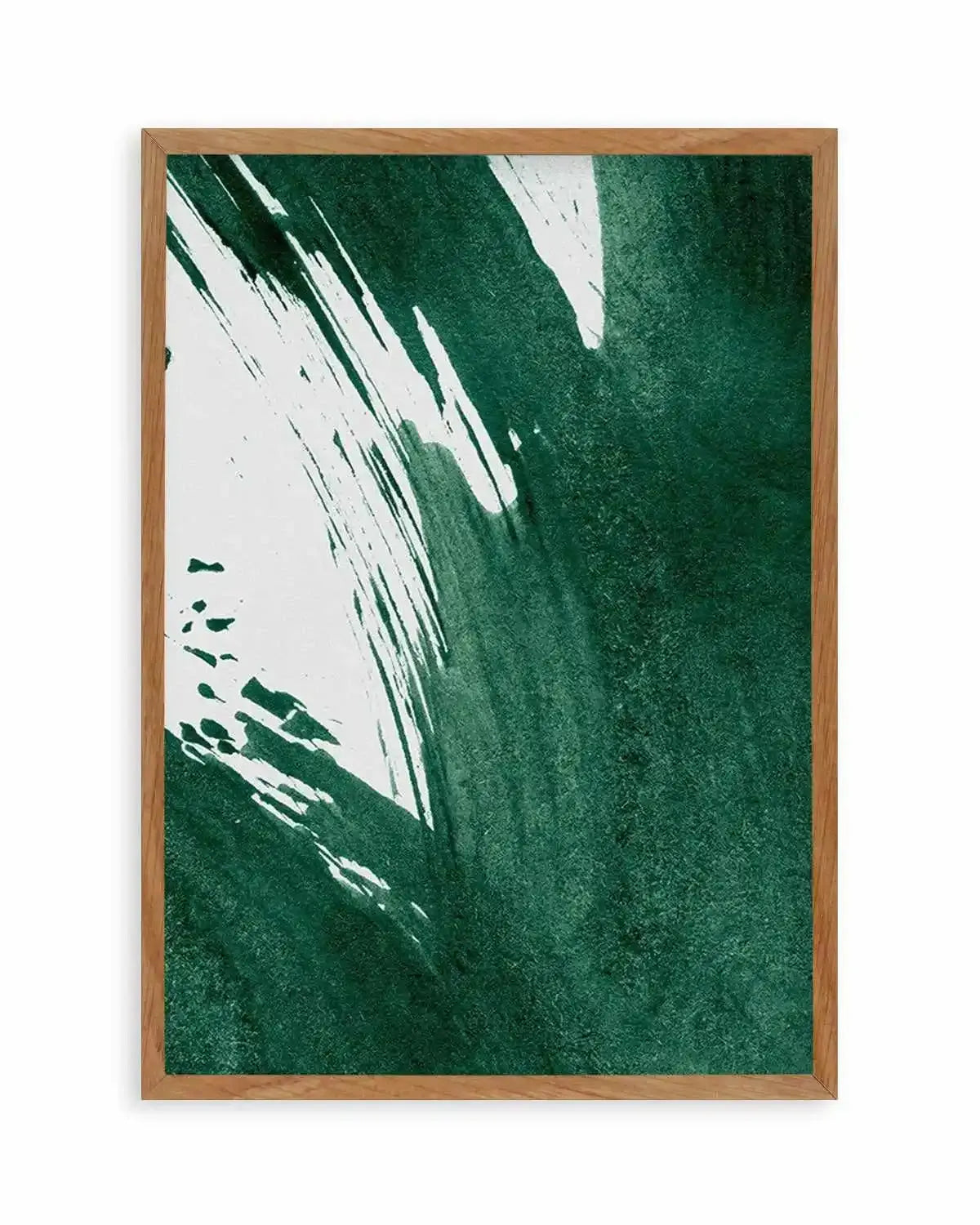 Green Paint Splash I Art Print from Olive et Oriel where you can shop wallpaper and artworks online