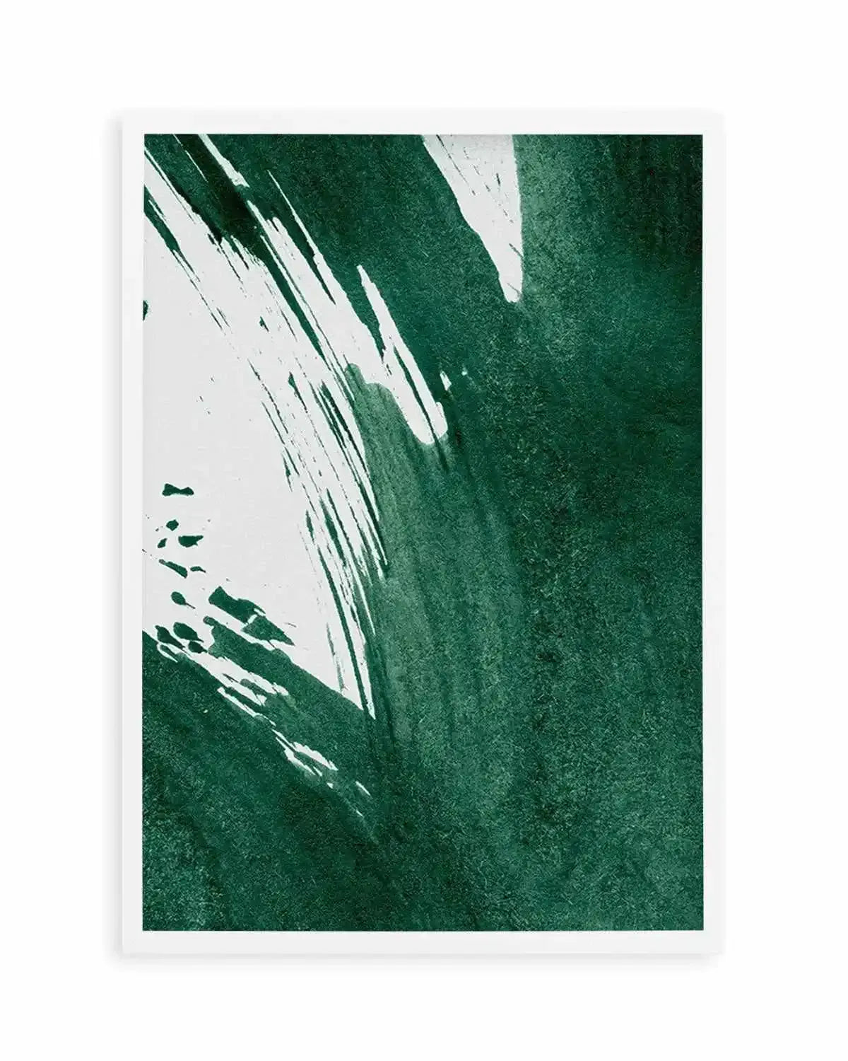 Green Paint Splash I Art Print from Olive et Oriel where you can shop wallpaper and artworks online