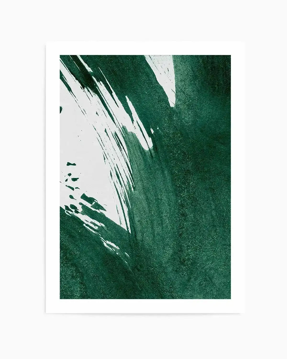Green Paint Splash I Art Print from Olive et Oriel where you can shop wallpaper and artworks online