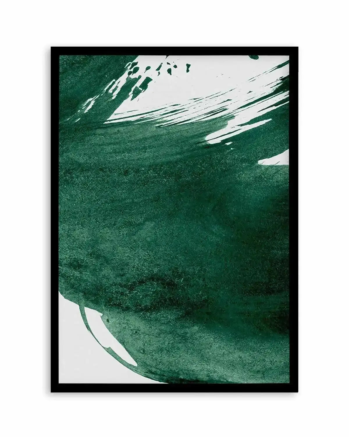 Green Paint Splash II Art Print from Olive et Oriel where you can shop wallpaper and artworks online
