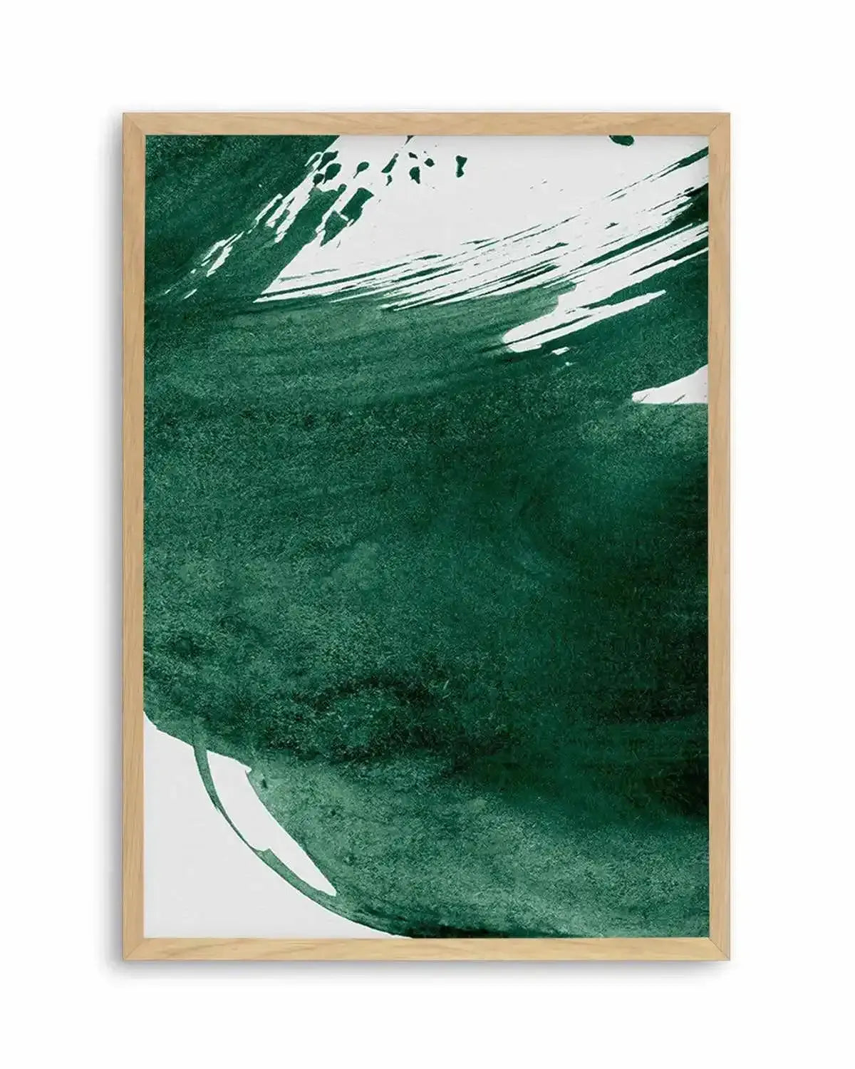 Green Paint Splash II Art Print from Olive et Oriel where you can shop wallpaper and artworks online