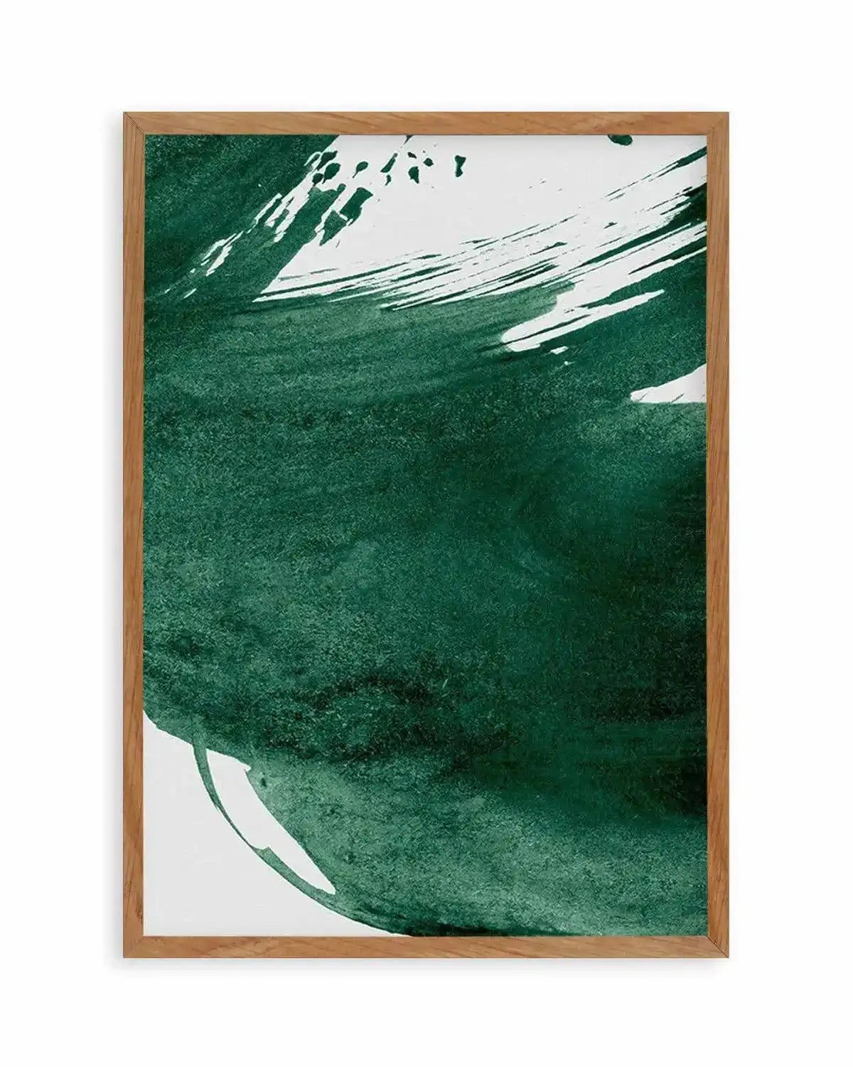 Green Paint Splash II Art Print from Olive et Oriel where you can shop wallpaper and artworks online