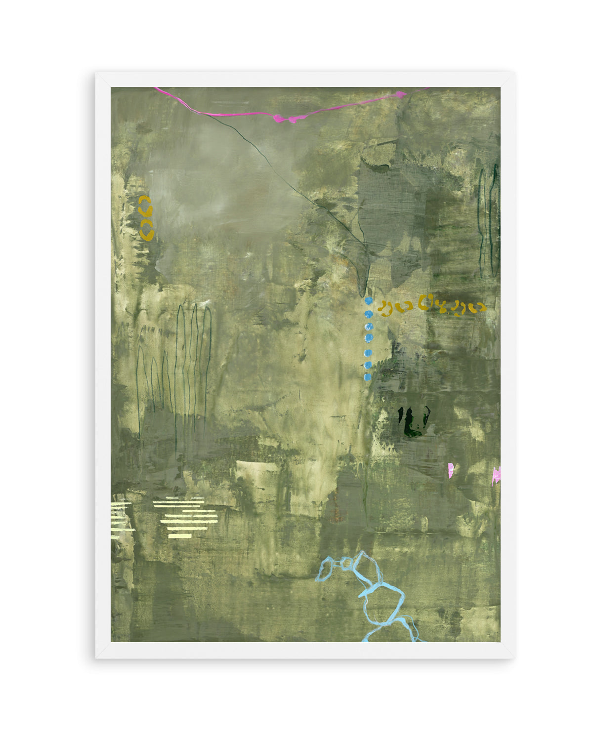 Green Petite by Design Fabrikken | Art Print