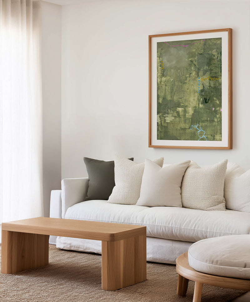 Green Petite by Design Fabrikken | Art Print