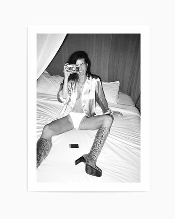 Green Room I B&W by Amy Hallam | Art Print from Olive et Oriel where you can shop wallpaper and artworks online