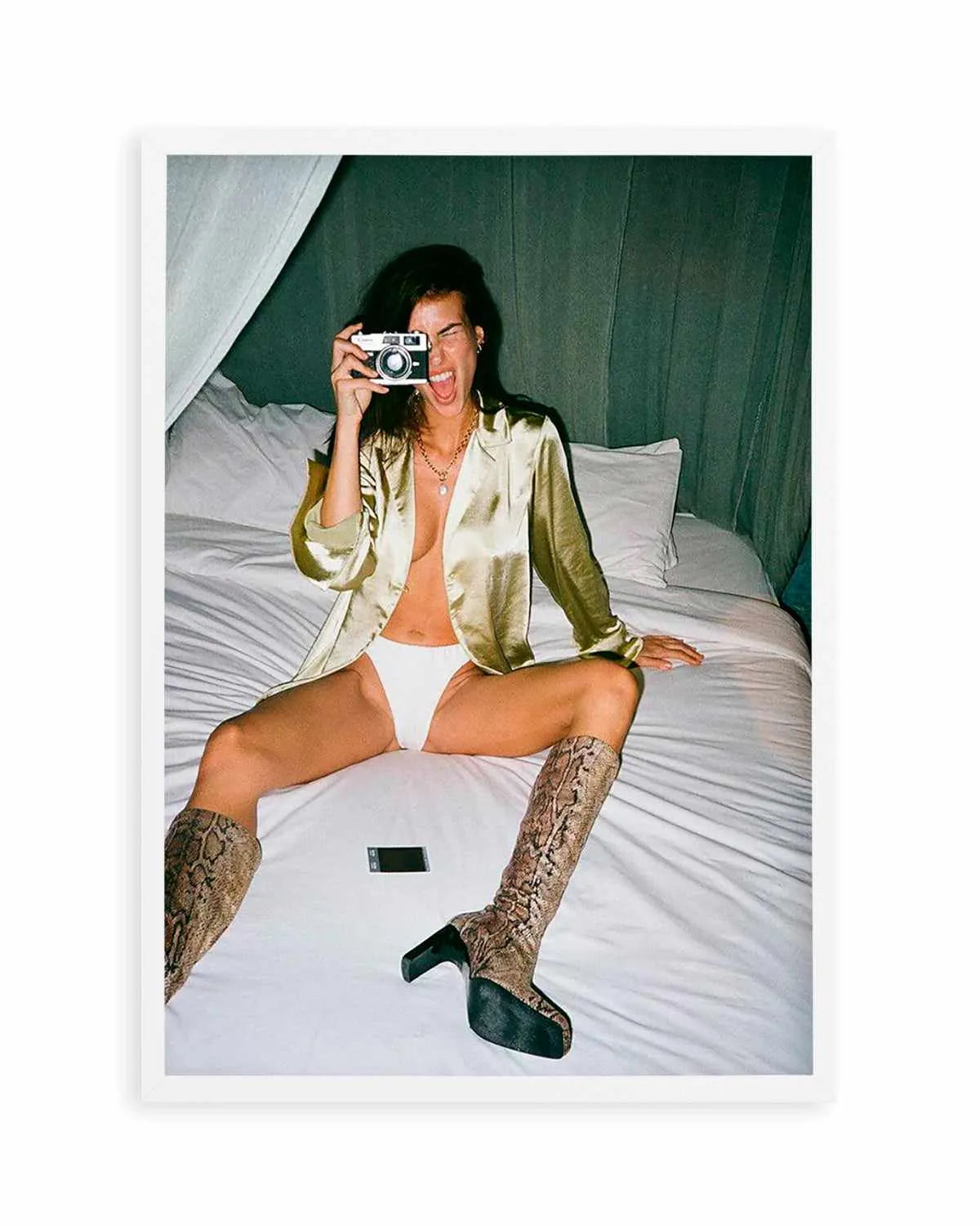 Green Room I by Amy Hallam Art Print from Olive et Oriel where you can shop wallpaper and artworks online