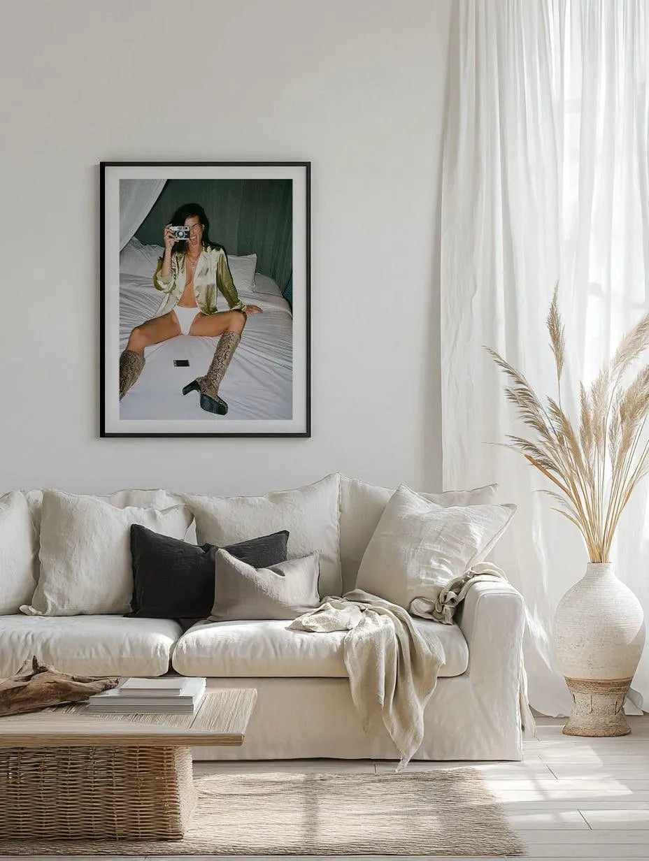 Green Room I by Amy Hallam Art Print from Olive et Oriel where you can shop wallpaper and artworks online