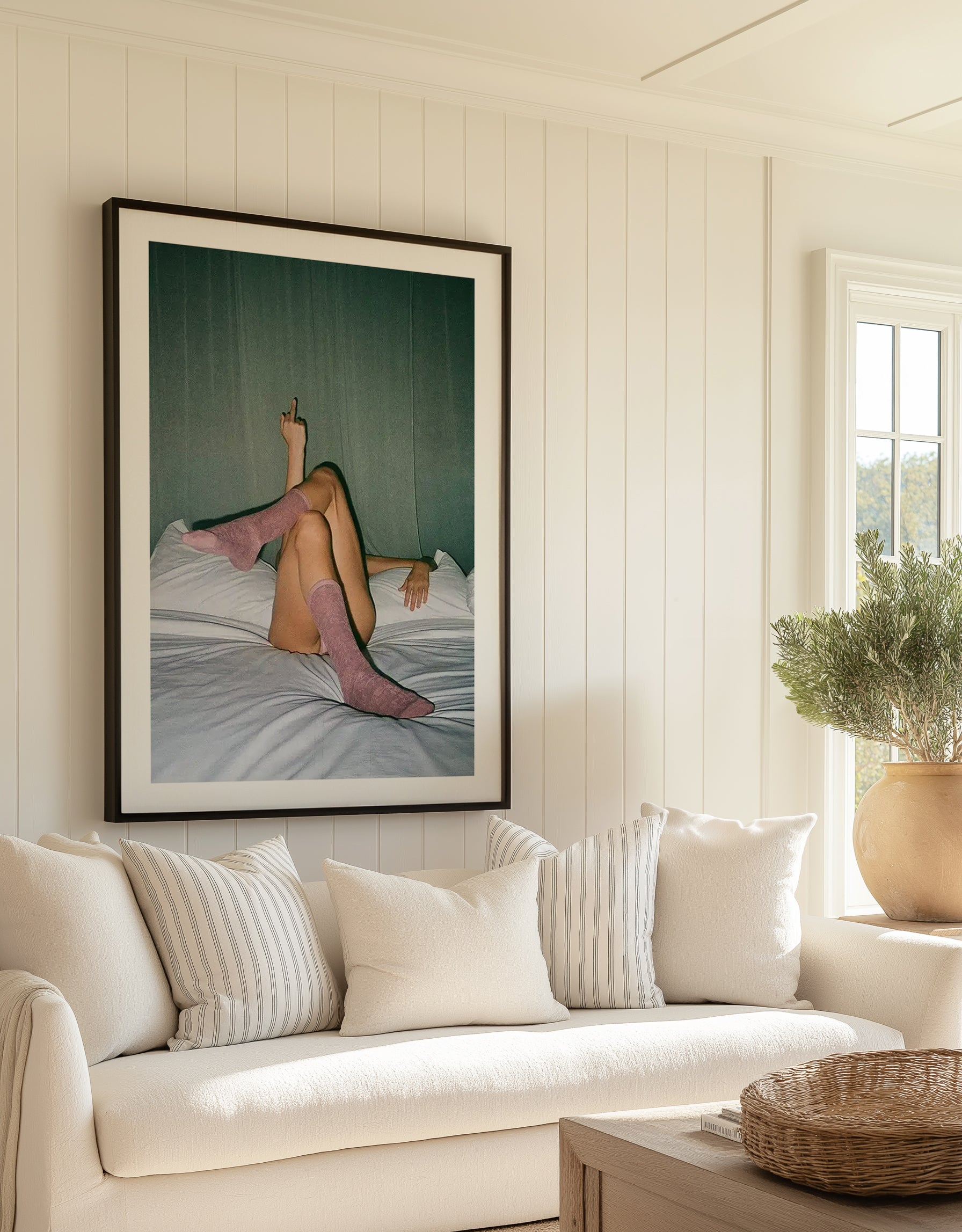 Green Room II by Amy Hallam Art Print