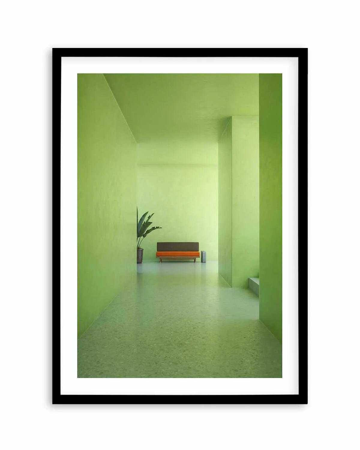 Green Room by Guachinarte Art Print from Olive et Oriel where you can shop wallpaper and artworks online