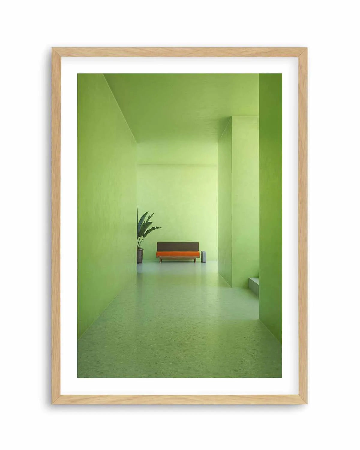 Green Room by Guachinarte Art Print from Olive et Oriel where you can shop wallpaper and artworks online