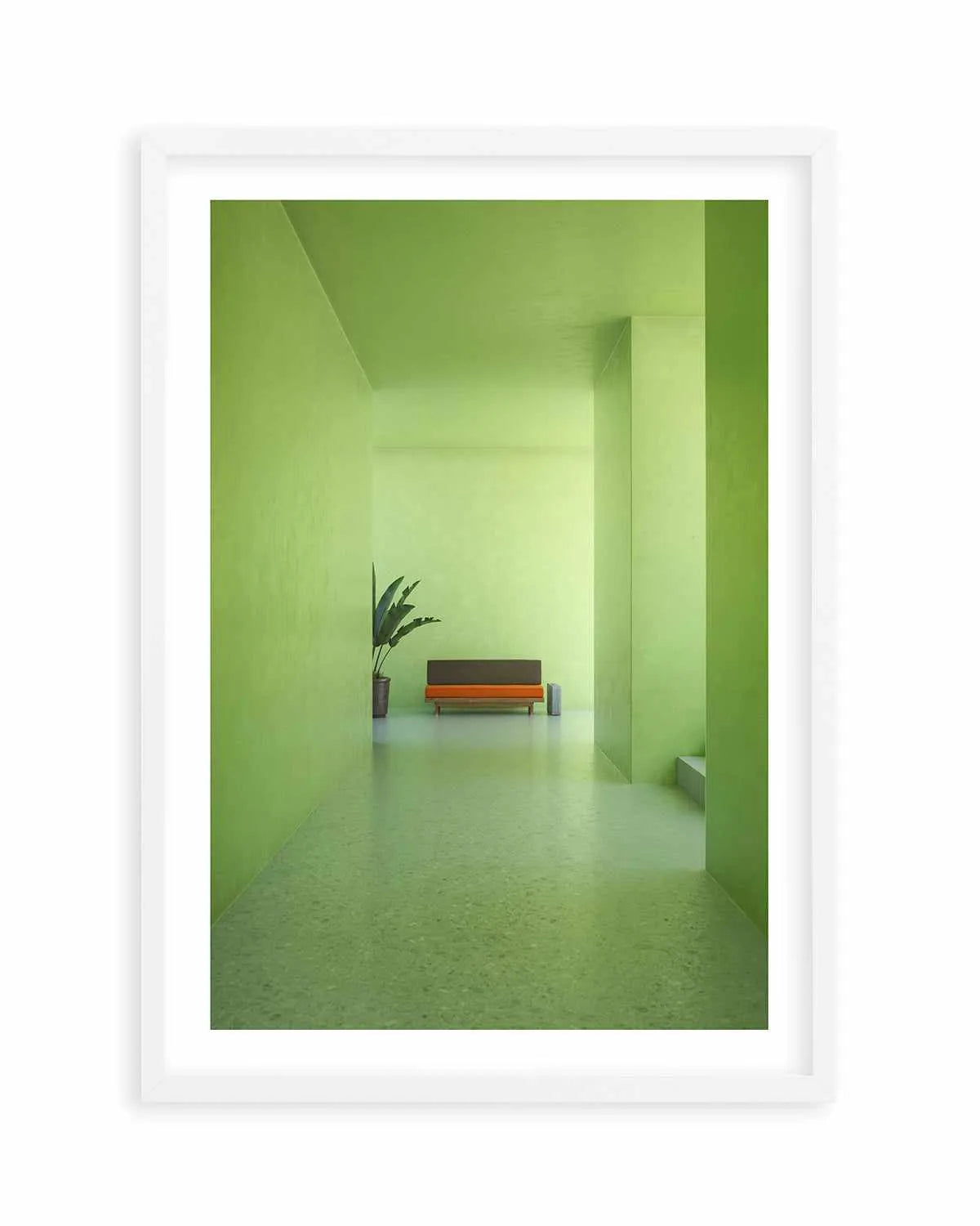 Green Room by Guachinarte Art Print from Olive et Oriel where you can shop wallpaper and artworks online